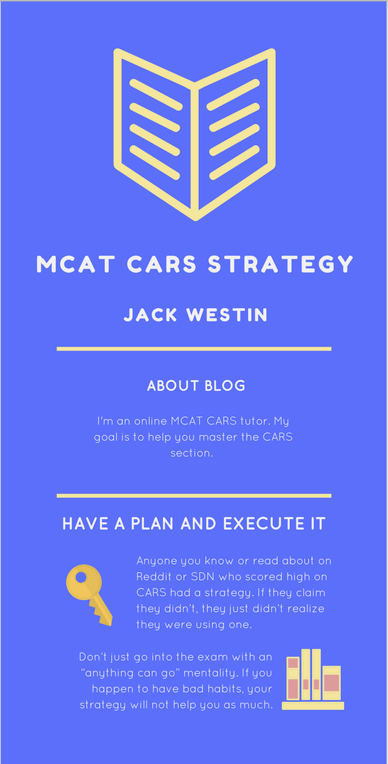 MCAT CARS Strategy - Jack Westin